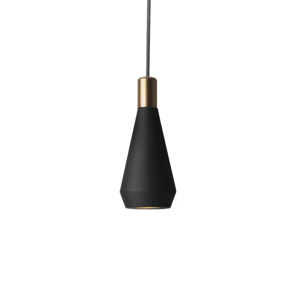 DecorBites™ Black Metal LED Luxury Pendant Chandelier for Modern Home Décor