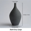 DecorBites™ Nordic Luxury Ceramic Vase for Home Décor