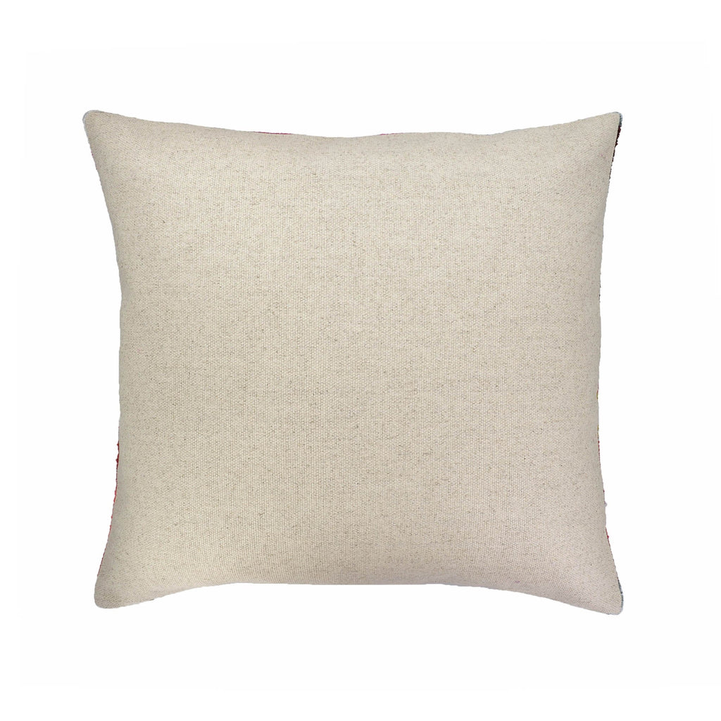 Kisses Silk Velvet Ikat Throw Pillow Cover 20 X 20